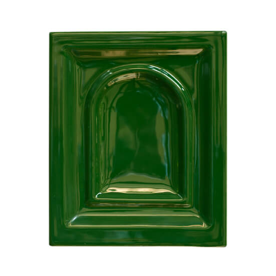 Optiuni de culoare la teracota 23 Glazura placi de teracota culoare verde muschi, teracota verde