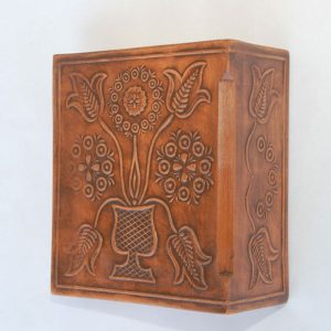 Placa teracota T001, stil rustic, dimensiuni 22 x 25,5 cm
